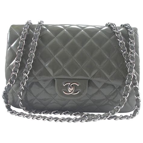 grey chanel tote bag|classic quilted chanel bag.